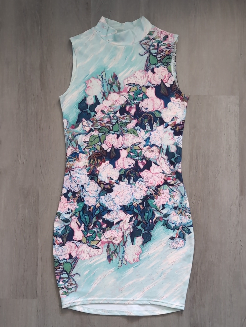 Blackmilk Van Gogh High Neck Toastie Dress / Size Medium - Picture 2 of 7